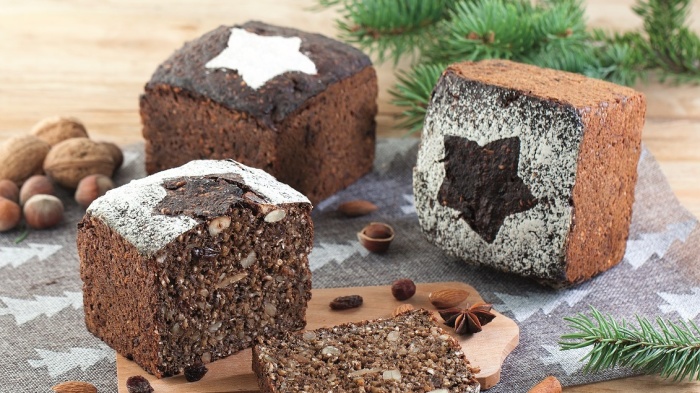 Chleb na świątecznym stole