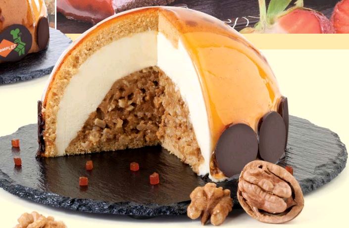 Image for Tort Kula karmelowo-orzechowa