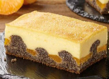 Image for Makówka z puddingiem jajecznym i mandarynkami