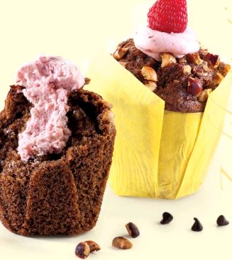 Image for Muffiny z kremem malinowym