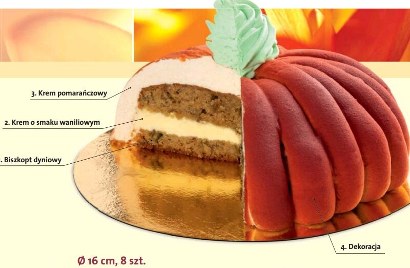 Image for Tort dyniowo-pomarańczowy