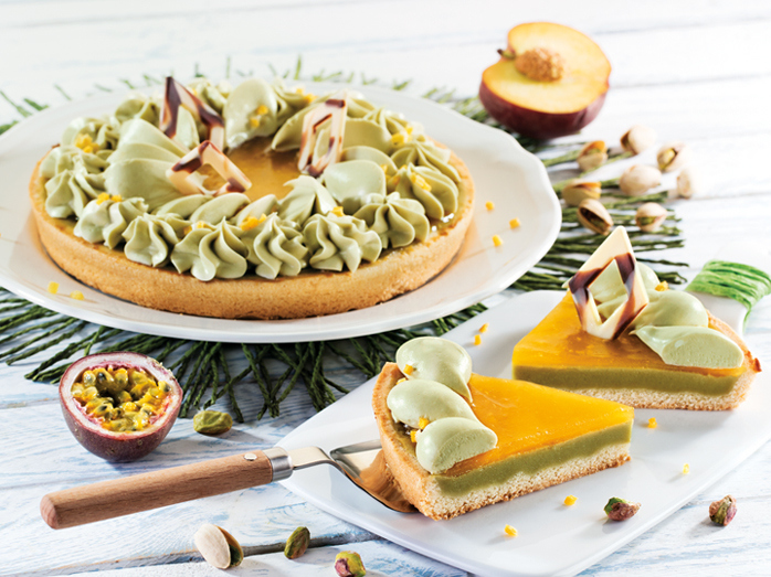 Image for Tarta pistacjowa z nutą pomarańczy