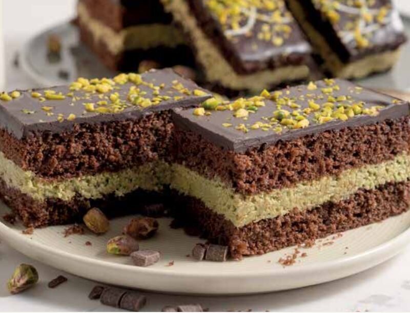 Image for Kostka z ciastem kadayif i pistacjami 1