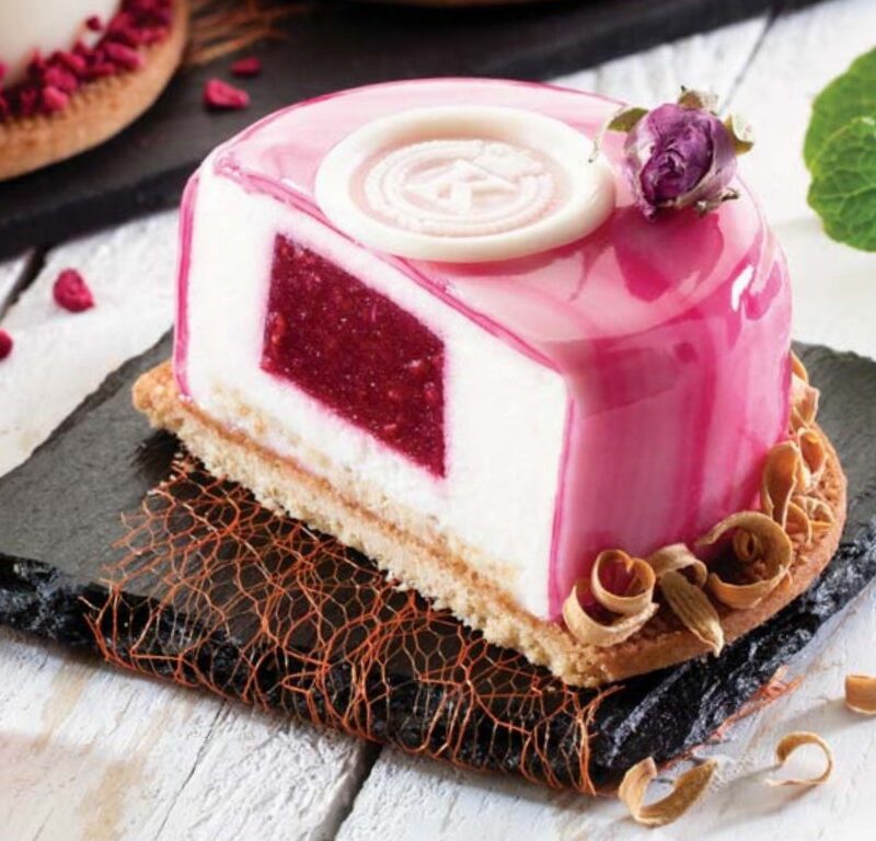 Image for Monoporcja mascarpone z malinami