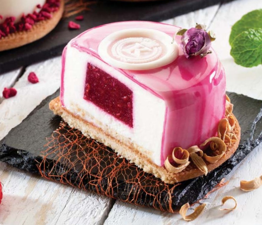 Image for Monoporcja mascarpone z malinami