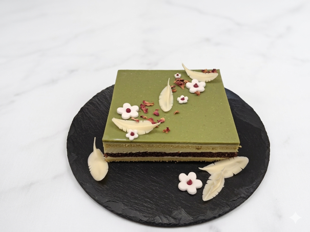 Image for Mazurek pistacjowy z matchą