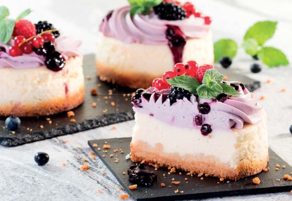 Image for Serniczek mascarpone z jagodami Bez Cukru